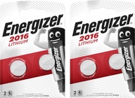 Špeciálna batéria Energizer 3V CR2016 4 ks