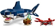 230 dielikov LEGO CREATOR 3v1 - SEA CREATURES 31088