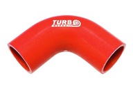 90 stupňové koleno TurboWorks Red 28mm