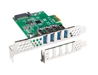 LANBERG PCI.EX-> USB 3.1 Gen1 karta PCE-US3-004