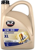 K2 TEXAR 5W30 XL FUEL ECONOMY API SL/CF 5L