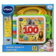 Veľký slovník 100 zvierat Interaktívna náučná kniha VTECH