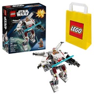 LEGO STAR WARS BLOCKS 75390 X-WING MECH LUKE SKYWALKER + DARČEKOVÁ TAŠKA