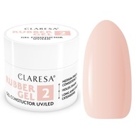 Claresa Rubber Gel Builder Stavebný gél na predlžovanie nechtov 2 12g