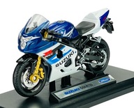 WELLY SUZUKI GSX-R750 1:18 MOTOCYKEL NOVÝ MODEL 12803