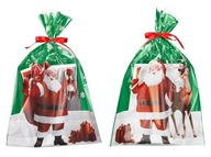 Fóliové vrecká na vianočné cukrovinky 25x40 25 NMT
