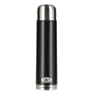 Čierny THERMOS DURABLE NILS 1L STEEL LIGHT