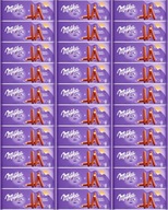 Milka Choco Tyčinky poliate mliečnou čokoládou 112 g x30