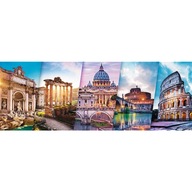 PUZZLE 500 PANORAMA TALIANSKO RÍM KOLOSEUM 10+ KLUBOV