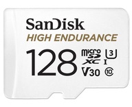 KARTA microSDHC 128GB 100MB/S MONITOROVANIE SanDisk