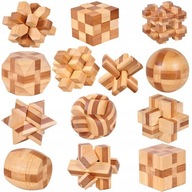 3D PUZZLE DREVENÉ PUZZLE HRY 13ks