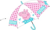 PEPPA PIG UMBRELLA DAŽDNÍK PRE DIEVČATÁ PEPPA PIG MEGA HIT LICENCIA