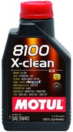 Motul 8100 X-clean motorový olej 1 l 5W-40