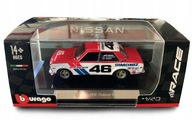 BRE Datsun 510 1:43 model BBURAGO RACE 18-38301