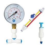 VEĽKÁ OSMÓZA Servis FR-FLUSH Dezinfekcia Manometer