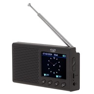 PRENOSNÉ RÁDIO LCD FM BLUETOOTH HODINY