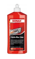 SONAX NanoPro farbiaci vosk červený 500ml