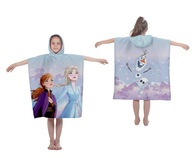 Pončo 55X110 FROZEN II ANNA ELSA OLAF