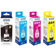 4x EPSON 774 L605 L1455 L655ECOTANK ET-3600 ATRAMENT