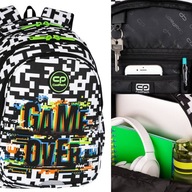 Školský batoh Coolpack Game Over pre chlapcov, 21 rokov