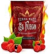 Yerba Mate El Fuego ENERGIA Guarana 500g Mega Power