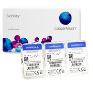 Šošovky Biofinity 3 ks mesačných šošoviek