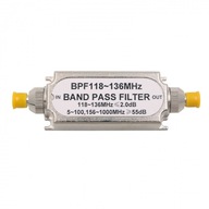 AIRBAND pásmový filter 118-136MHz RTL SDR skener