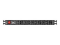 LANBERG PDU-10I-0200-IEC-BK Lanberg predlžovací kábel