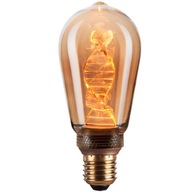 LED žiarovka E27 ST64 3,5W DecoVintage Amber 1800K