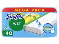 Swiffer Wet Mop Cloths Citrus Fresh 40 ks