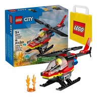 LEGO City - Helikoptéra hasičských záchranárov (60411)