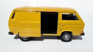 Volkswagen T3 Van Yellow Metal Model WELLY 1:34