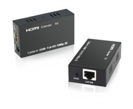 Konvertor HDMI - LAN RJ45 60m Extender