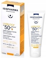 Isispharma Uveblock minerálny farbiaci krém SPF50 40 ml