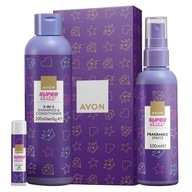 AVON Super Stars darčeková sada 3 kozmetiky pre dievčatá