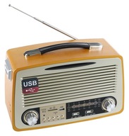 PRENOSNÉ kuchynské rádio RETRO R20 FM Bluetooth reproduktor MP3 USB SD TF 4012