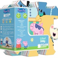 KOCKY PUZZLE PUZZLE FOAM PEPPA PIG LETO -