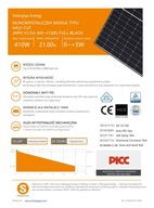 Fotovoltický panel Solargiga 405W FULL BLACK