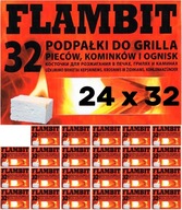 VEĽKÉ KINGER WHITE FLAMBIT krbové podpaľovanie 32x24