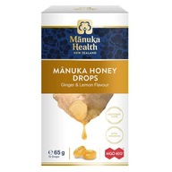 Cukríky s Manuka Honey MGO 400+ a vitamínom C, zázvorovo-citrónová príchuť