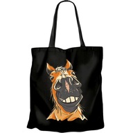 FUNNY HORSE BAG HAPPY HORSE HEAD