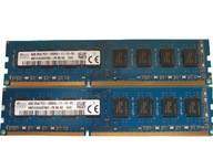 Pamäť DDR3 16GB 2x8GB PC3 12800U 1600MHz 16384MB