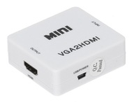 Prevodník VGA+AU/HDMI-ECO