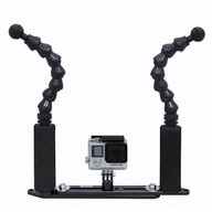 Big Blue Flexi Arm Extended GoPro Tray