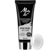 Molly Lac POLY GEL ACRYL GEL stavebný číry 30ml