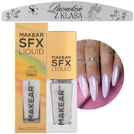 Makear SFX Liquid Nail Powder BP03 Bright Prism sheet + SEOL FILE