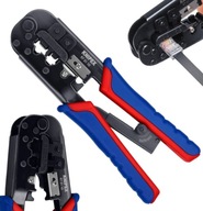 Krimpovacie kliešte na točené káble RJ45 RJ12 RJ11 Zástrčky KNIPEX 97 51 10