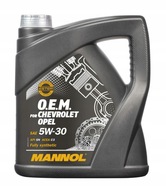 MANNOL OIL 5W/30 7701 OE OPEL 4L API SN/CF