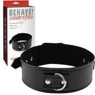 široký BDSM COLLAR kožený CHOKER sexuálna vychytávka