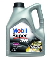 Mobil 10W40 4L Super 2000 Polosyntetický diesel